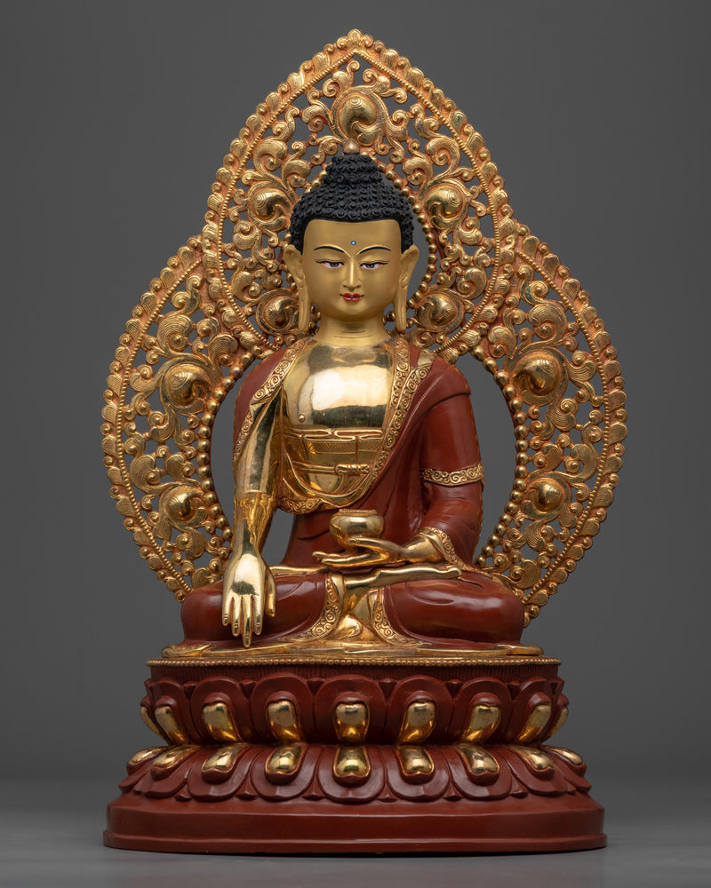 seated shakyamuni buddha