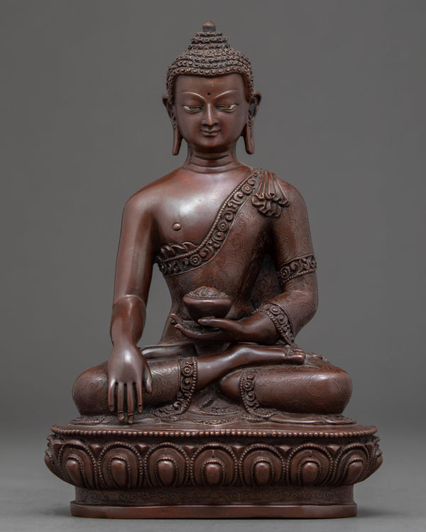Indoor Shakyamuni Buddha Sculpture