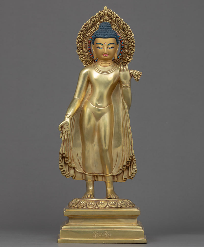 Standing Shakyamuni Buddha Statue