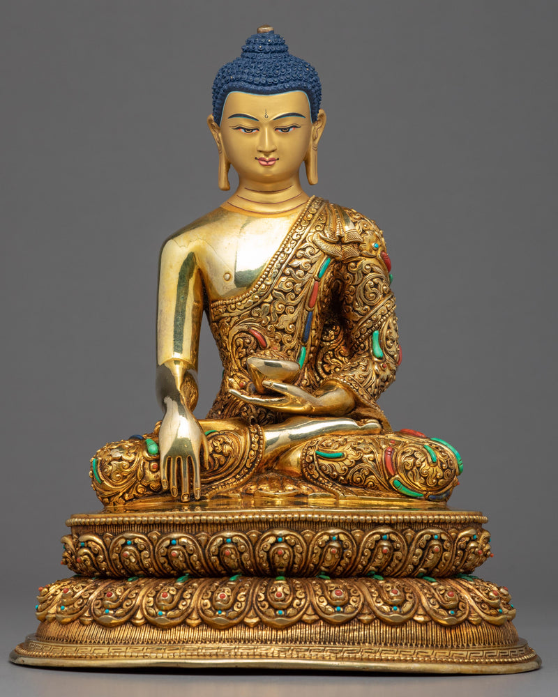 Tibetan Shakyamuni Buddha Statue