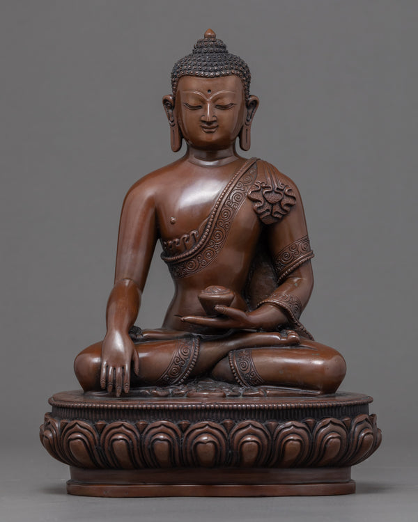 Tibetan Buddha Shakyamuni Statue