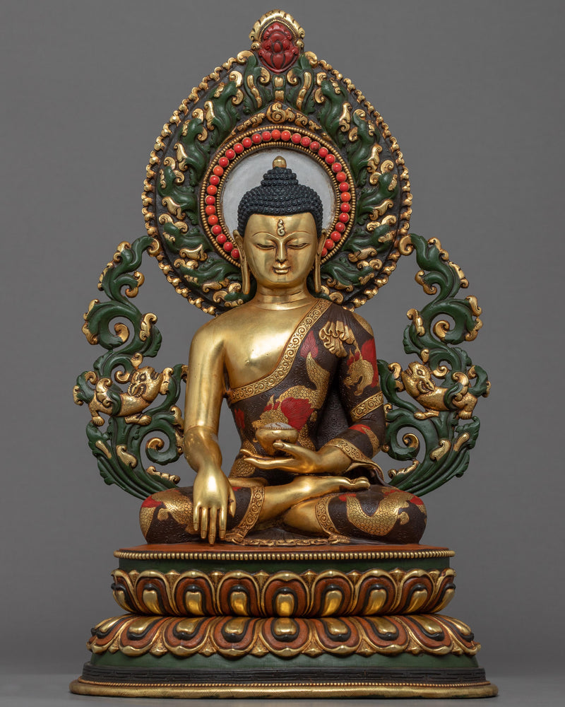 Buddha Shakyamuni Statue Tibet