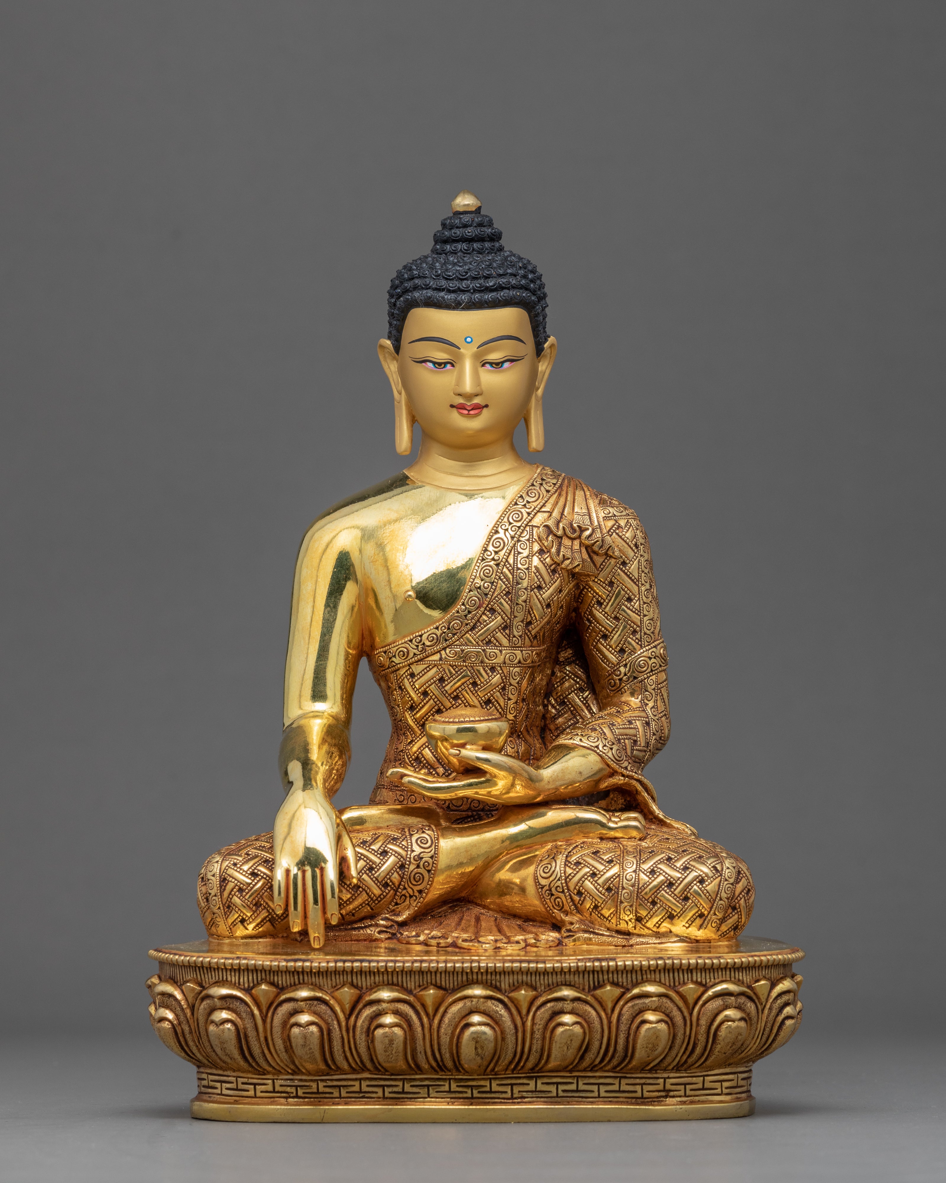 Three Buddha Sculptures | Auspicious Meditational Statue