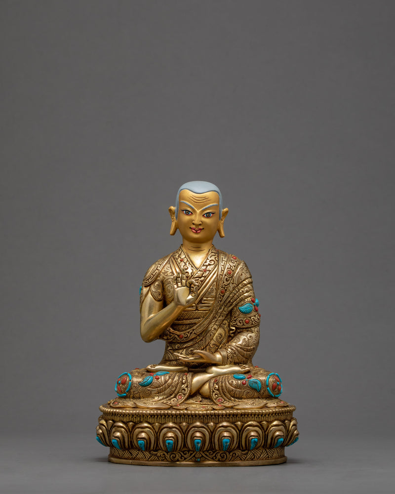 Je Tsongkhapa And His Disciples Statue | Gyaltsab Je | Khedrup Je