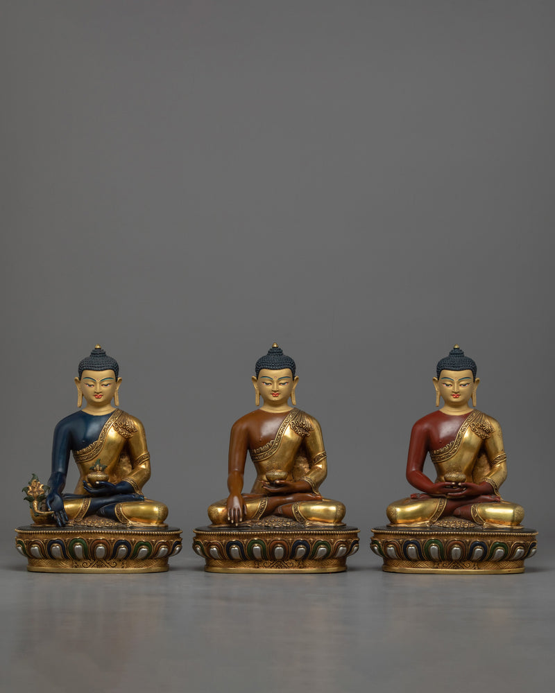 buddha statue set 
