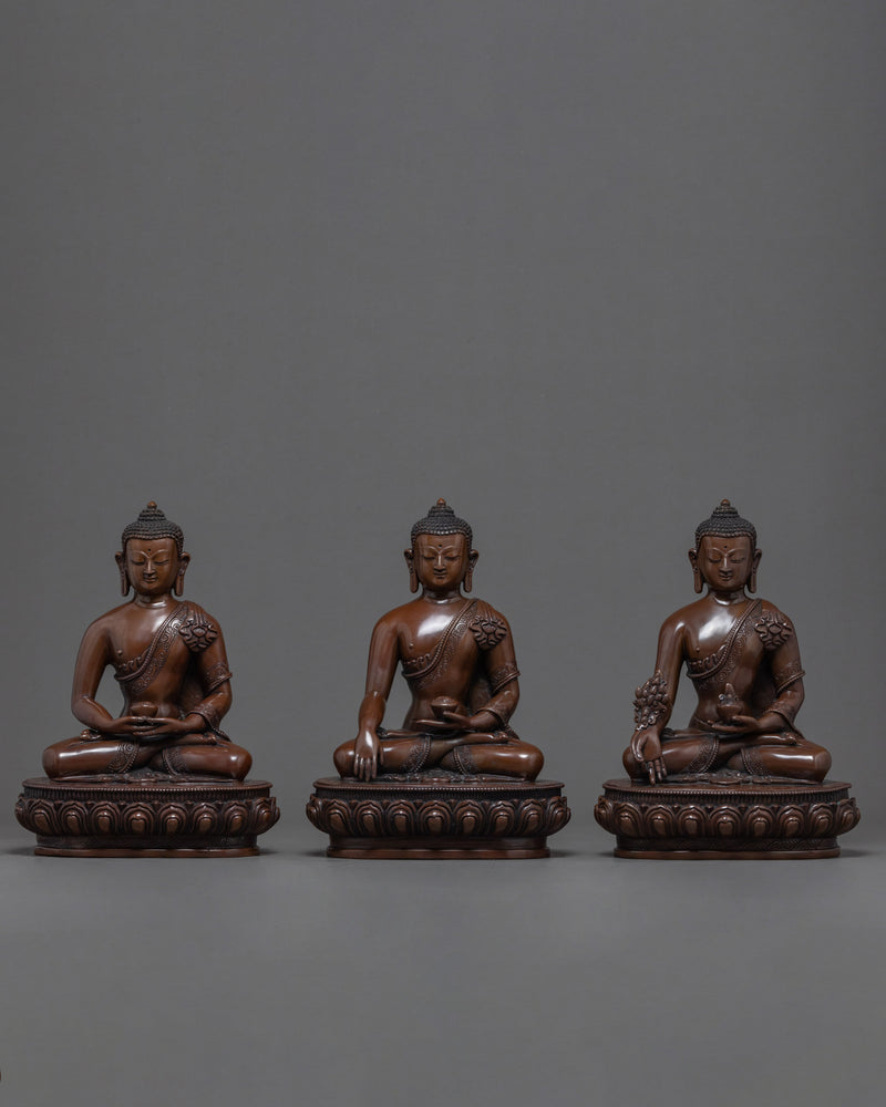 Three Buddha Statue