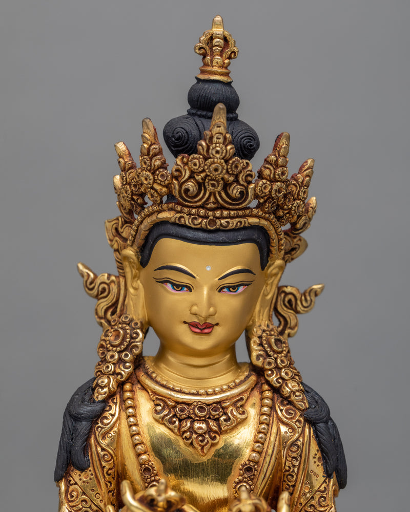 Vajradhara Statue | Primordial Buddha Dorje Chang Statue | Himalayan Tibetan Style