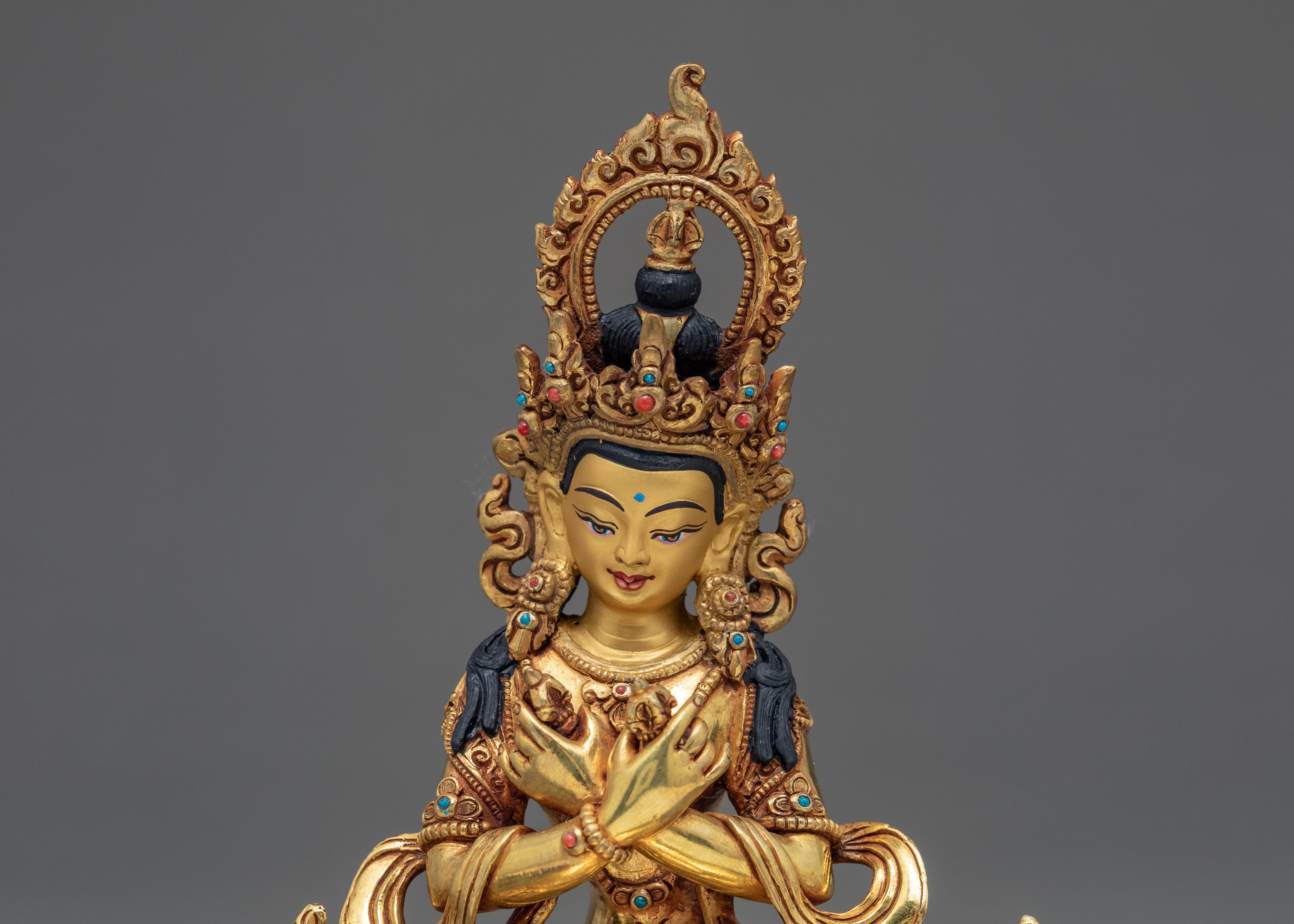 Vajradhara Statue | Dorje Chang | Traditional Handcarved Buddhist Sculpture