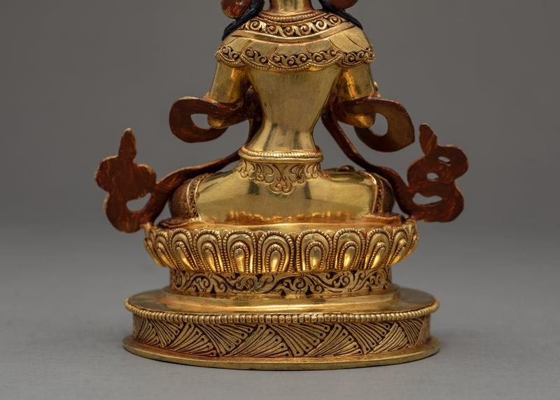 Vajradhara Statue | Dorje Chang | Traditional Handcarved Buddhist Sculpture