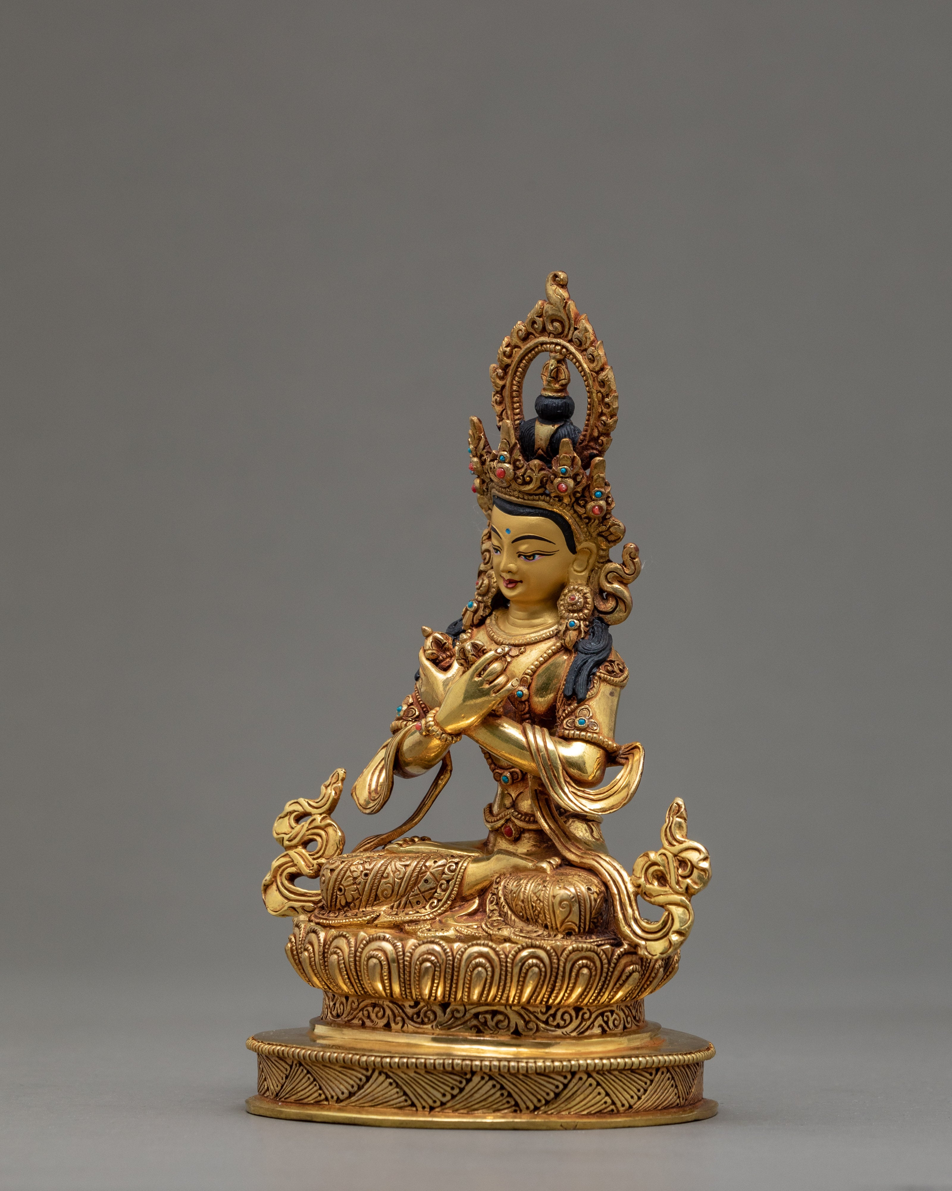 Vajradhara Statue | Dorje Chang | Traditional Handcarved Buddhist Sculpture