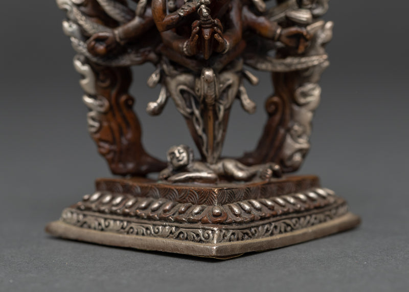 Vajrakilaya Statue | Buddhist Meditational Deity