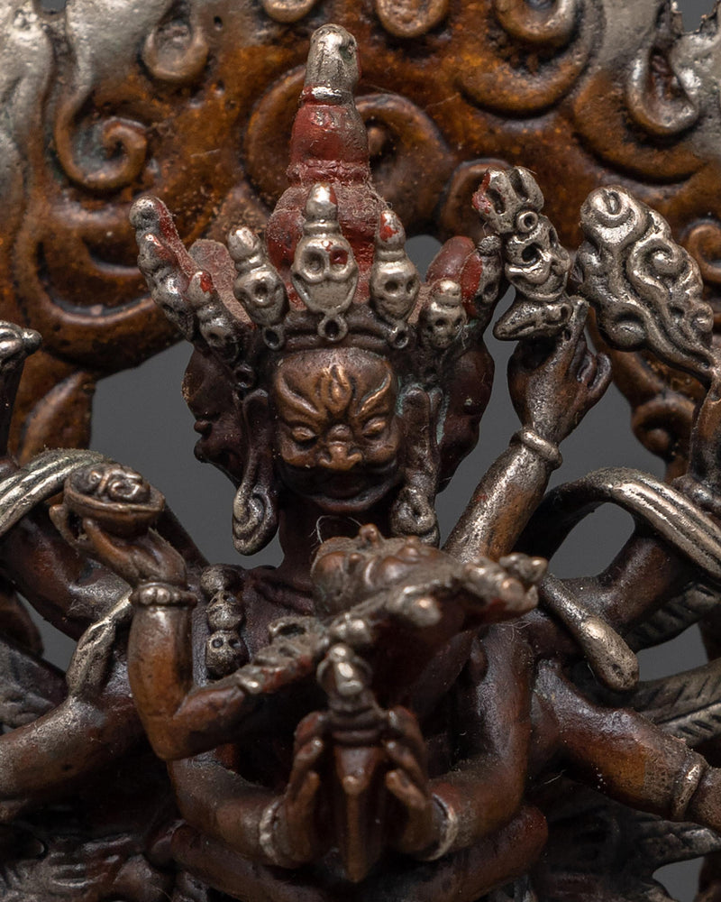 Vajrakilaya Statue | Buddhist Meditational Deity