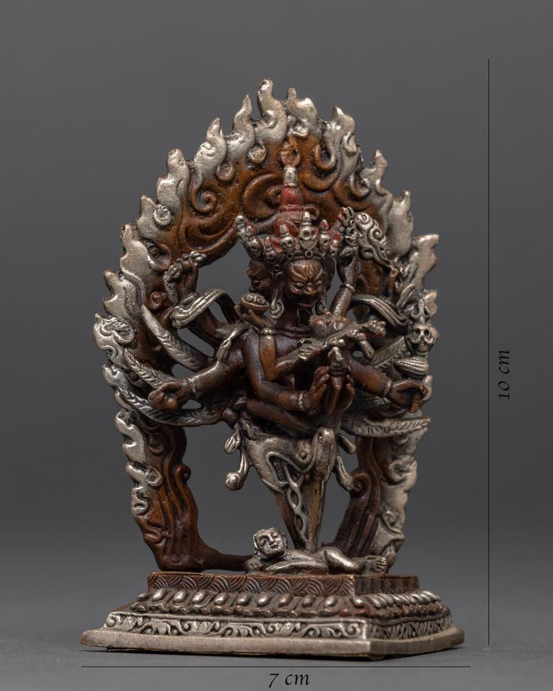 Vajrakilaya Statue | Buddhist Meditational Deity