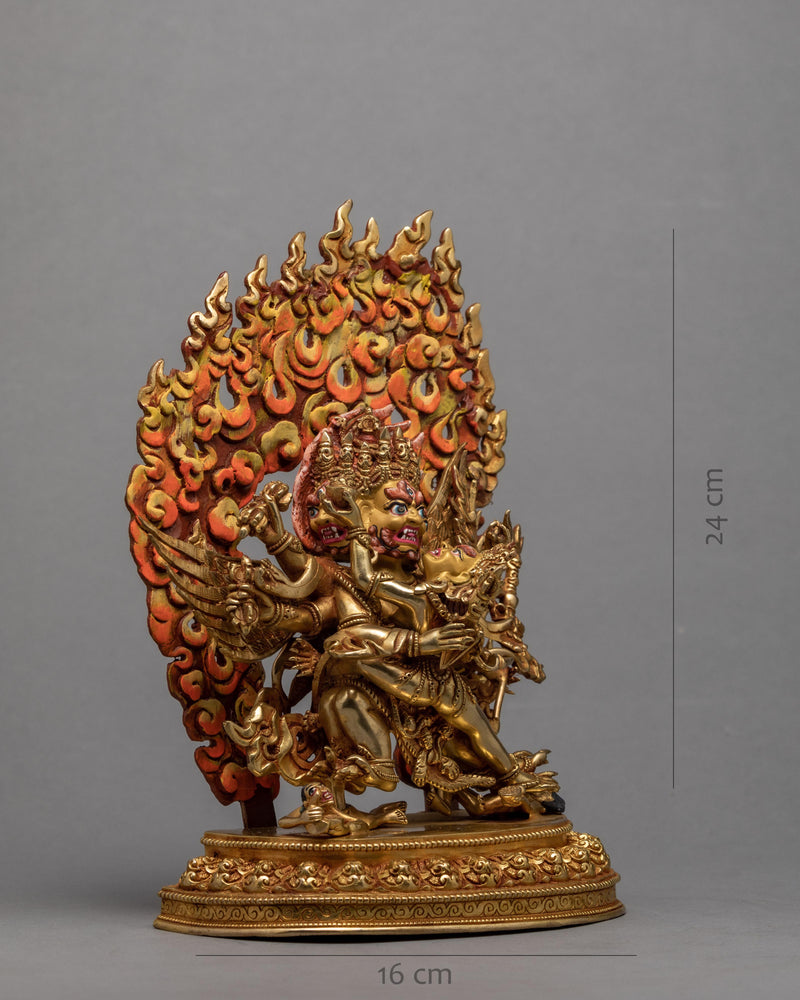 Vajrakilaya Statue | Buddhist Meditational Deity | Phurba