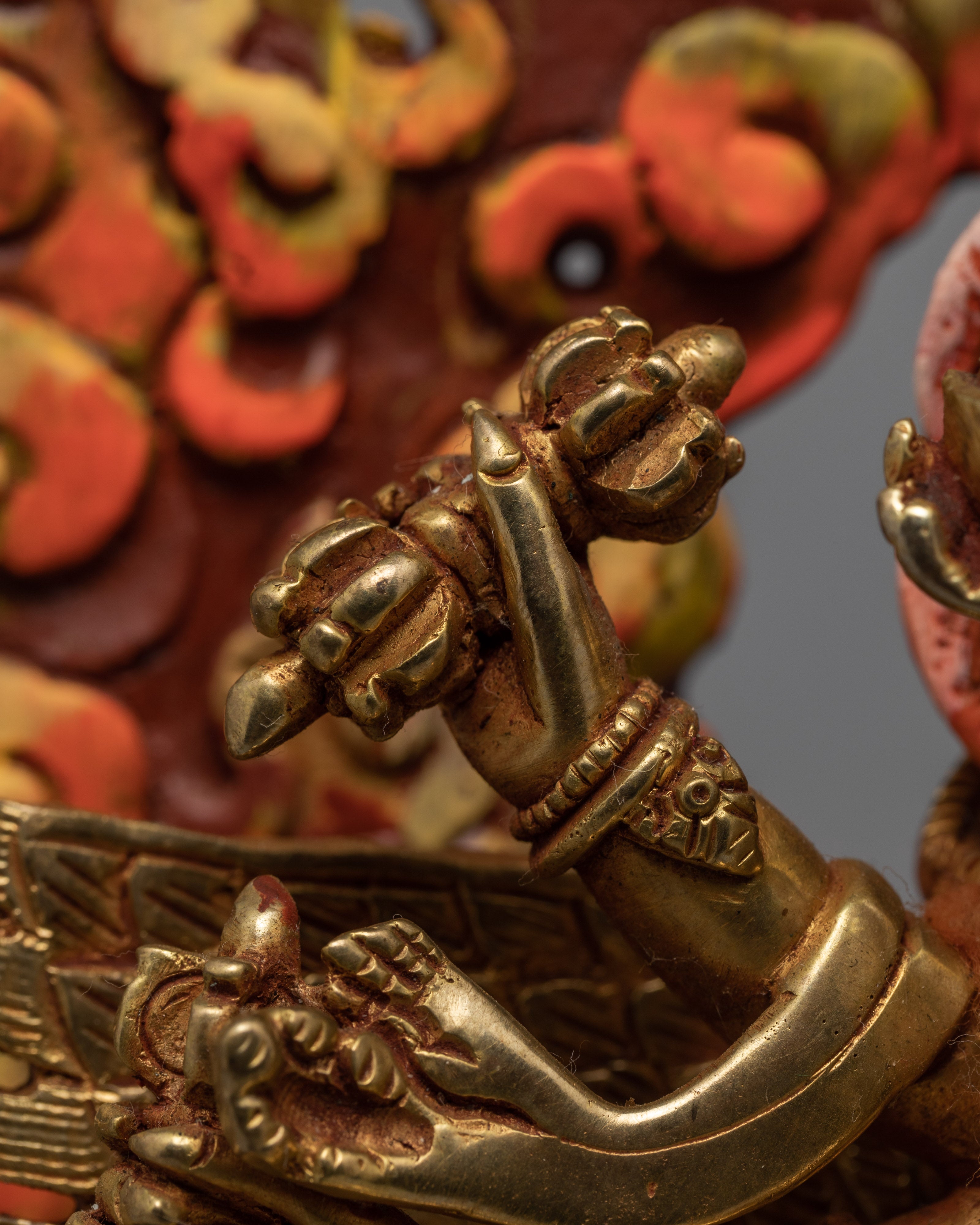 Vajrakilaya Statue | Buddhist Meditational Deity | Phurba