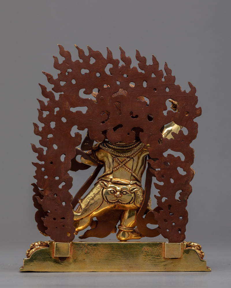 Small Vajrapani Sculpture | Traditional Buddhist Art