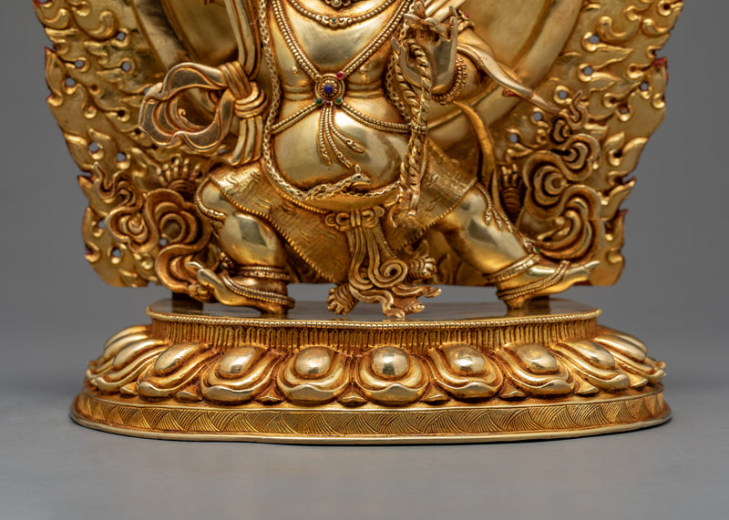 Bodhisattva Vajrapani | Wrathful Deity Statue | Lord Of Secrets