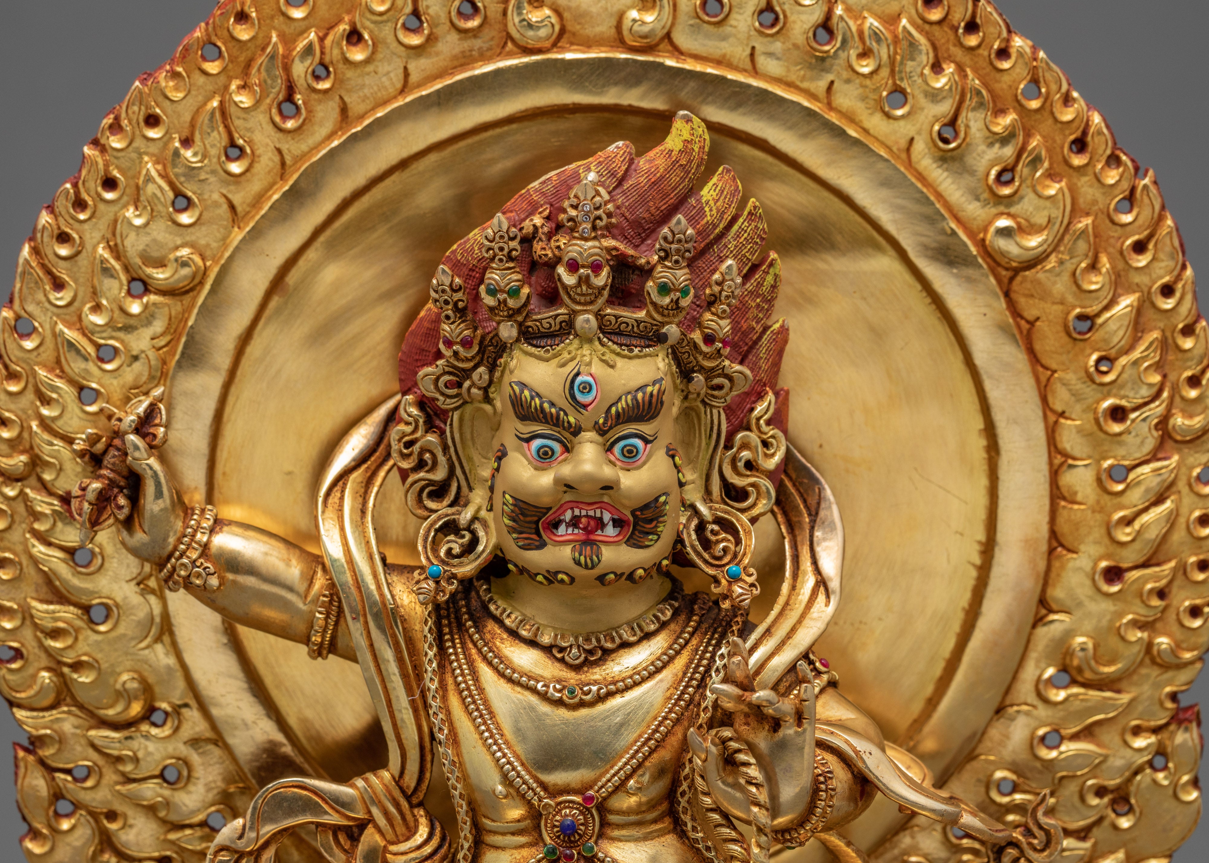 Bodhisattva Vajrapani | Wrathful Deity Statue | Lord Of Secrets