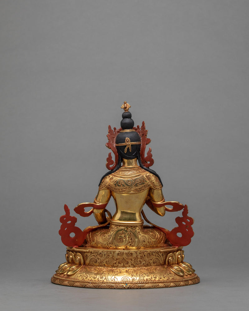 Dorje Sempa | Vajrasattva Statue For Ngondro Practice | Tibetan Buddhist Deity