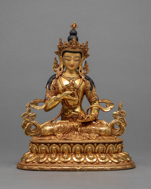 Vajrasattva (Dorje Sempa) Statue, Tibetan Buddhist Deity