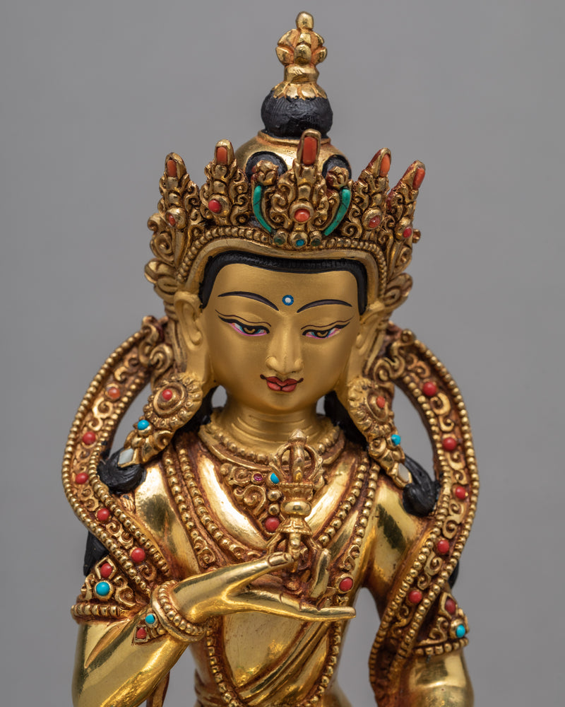 Vajrasattva Statue | Himalayan Buddhist Art | Tibetan Statue