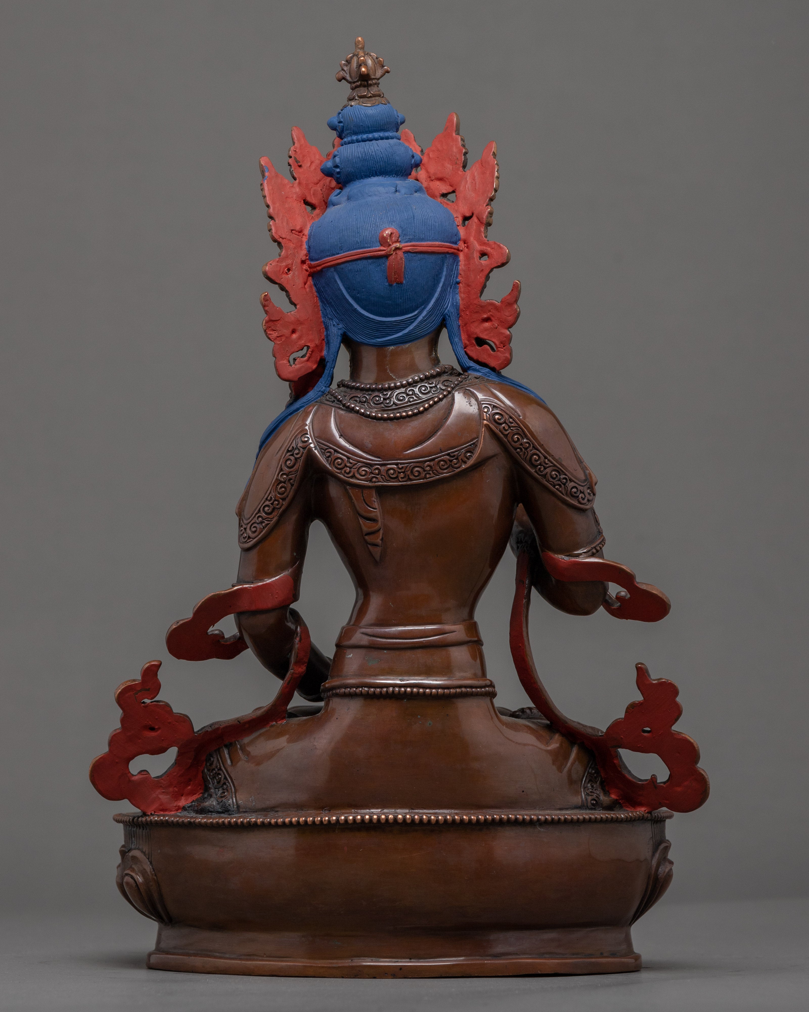 Vajrasattva Sculpture Dorje Sempa | Buddhist Deity Statue