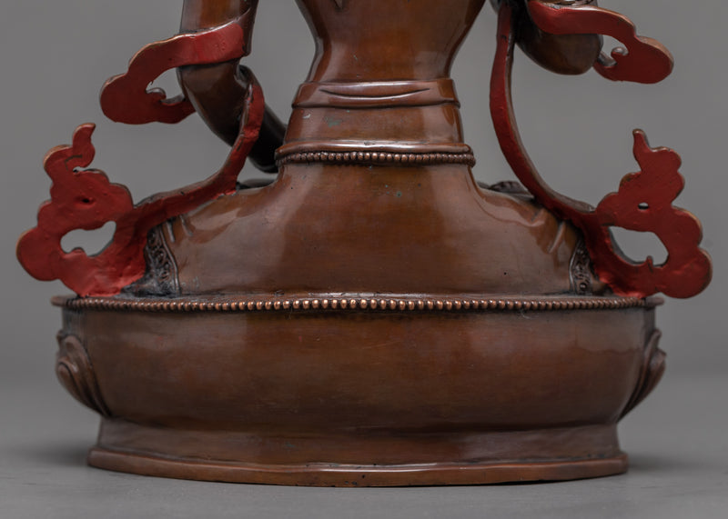 Vajrasattva Sculpture Dorje Sempa | Buddhist Deity Statue