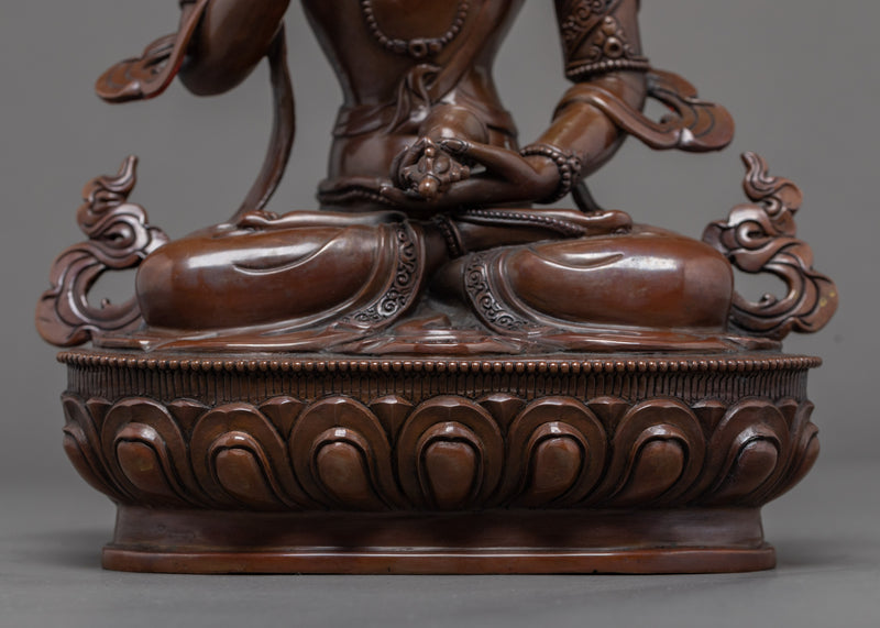 Vajrasattva Sculpture Dorje Sempa | Buddhist Deity Statue