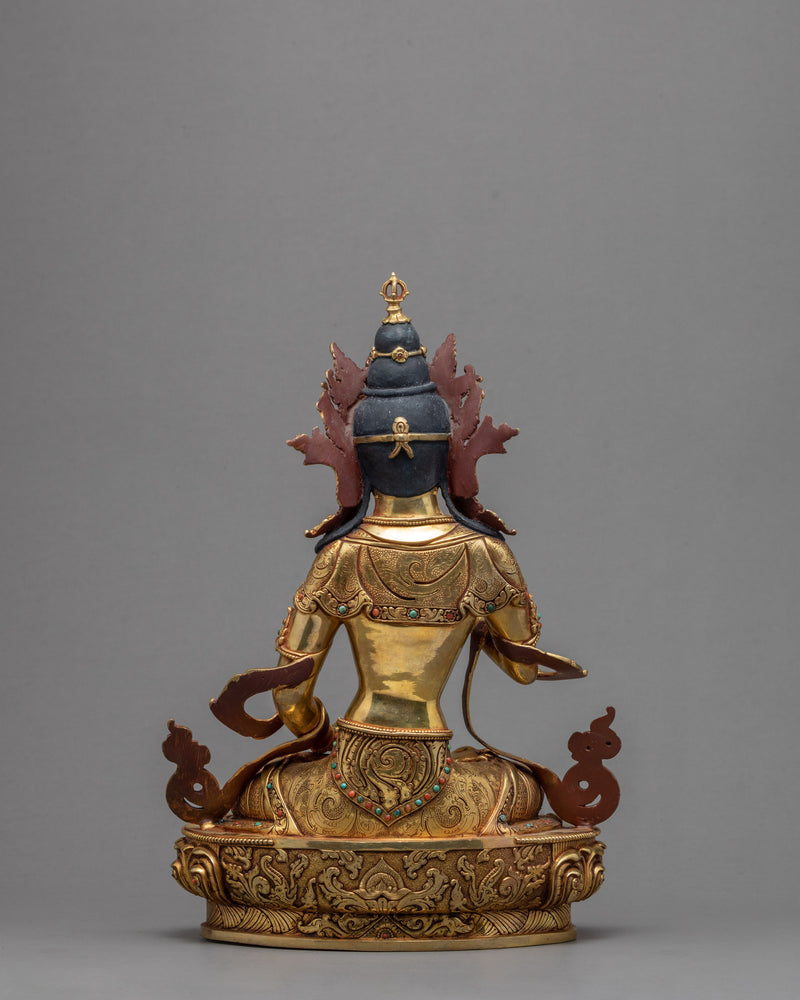 Vajrasattva Statue | Traditional Dorje Sempa Art | Tibetan Statue
