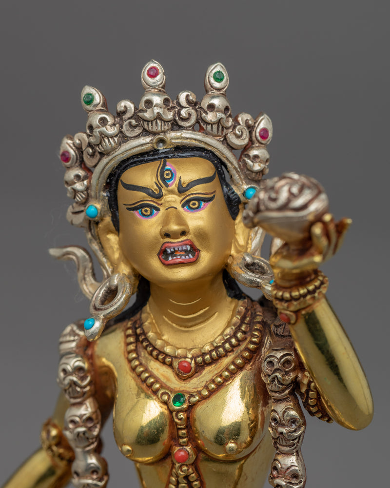 Vajrayogini Empowerment Statue | Traditional Tibetan Dakini Handcraft