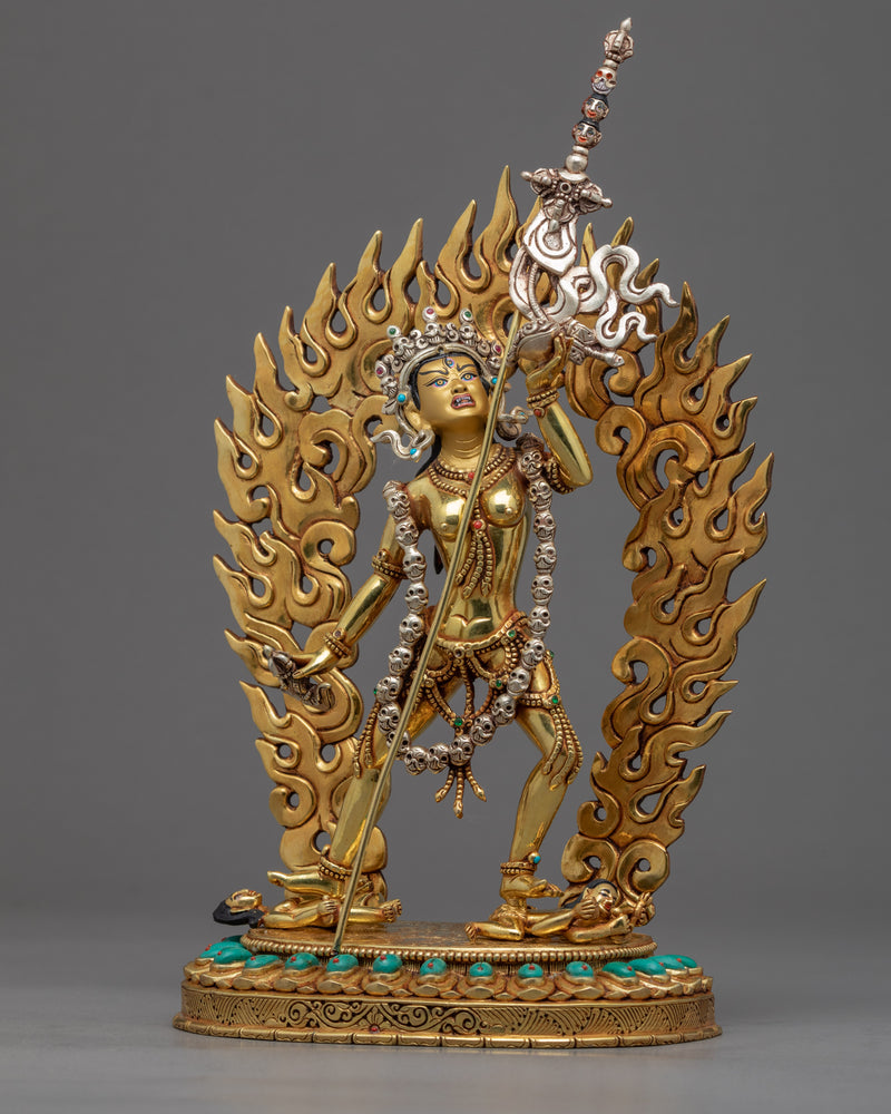 Vajrayogini Empowerment Statue | Traditional Tibetan Dakini Handcraft
