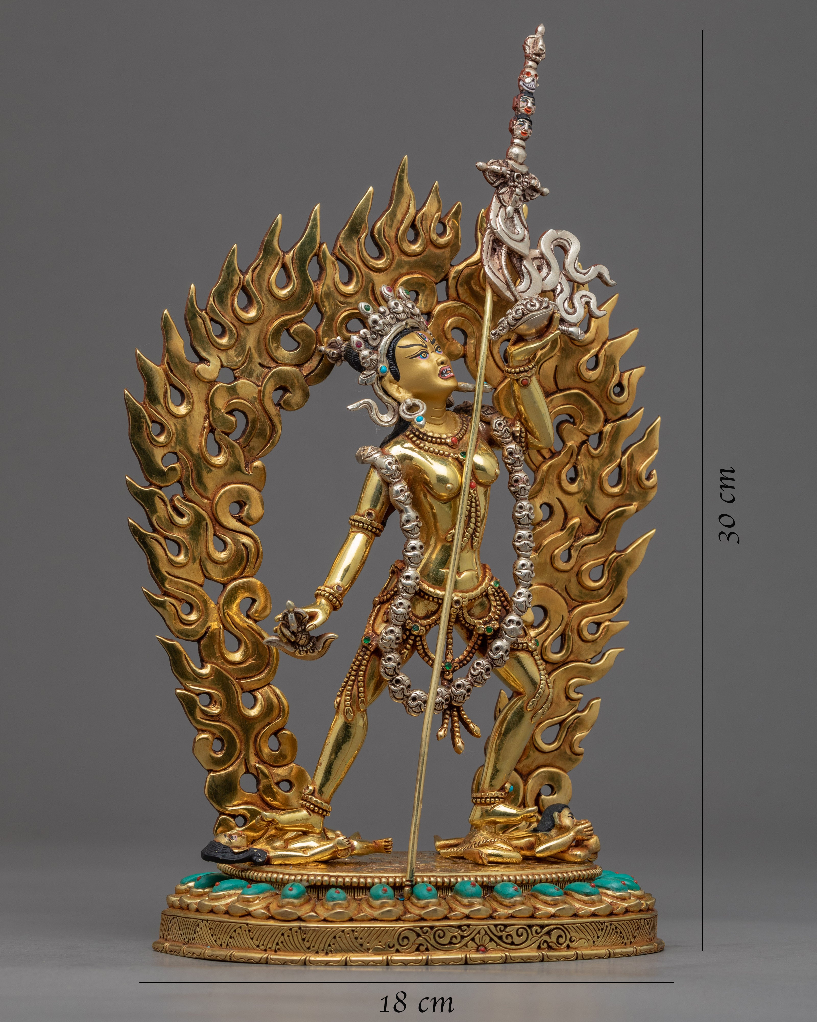 Vajrayogini Empowerment Statue | Traditional Tibetan Dakini Handcraft
