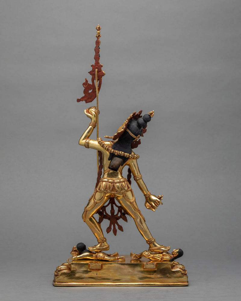 Vajrayogini Statue |  Gold Gilded Dakini Statue |  Buddhist Art