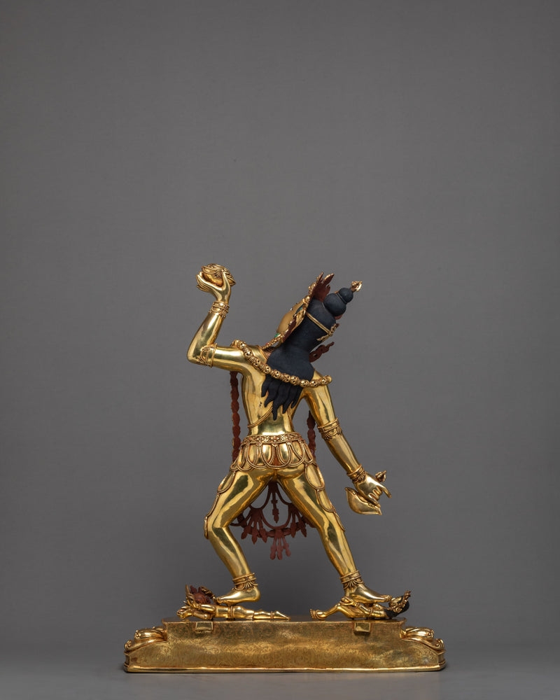 Vajrayogini Statue | Traditional Hand-carved Red Dakini | Sculptures of Nepal
