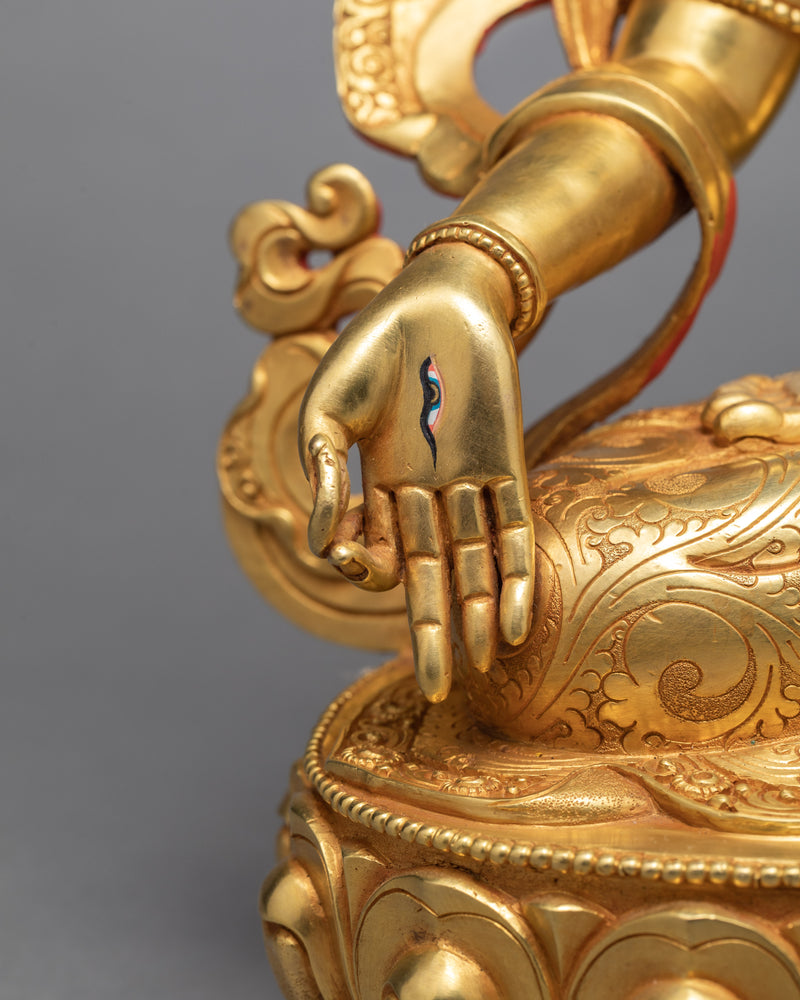 White Tara Statue | Long Life Tara Statue | A Female Bodhisattva Mother Tara