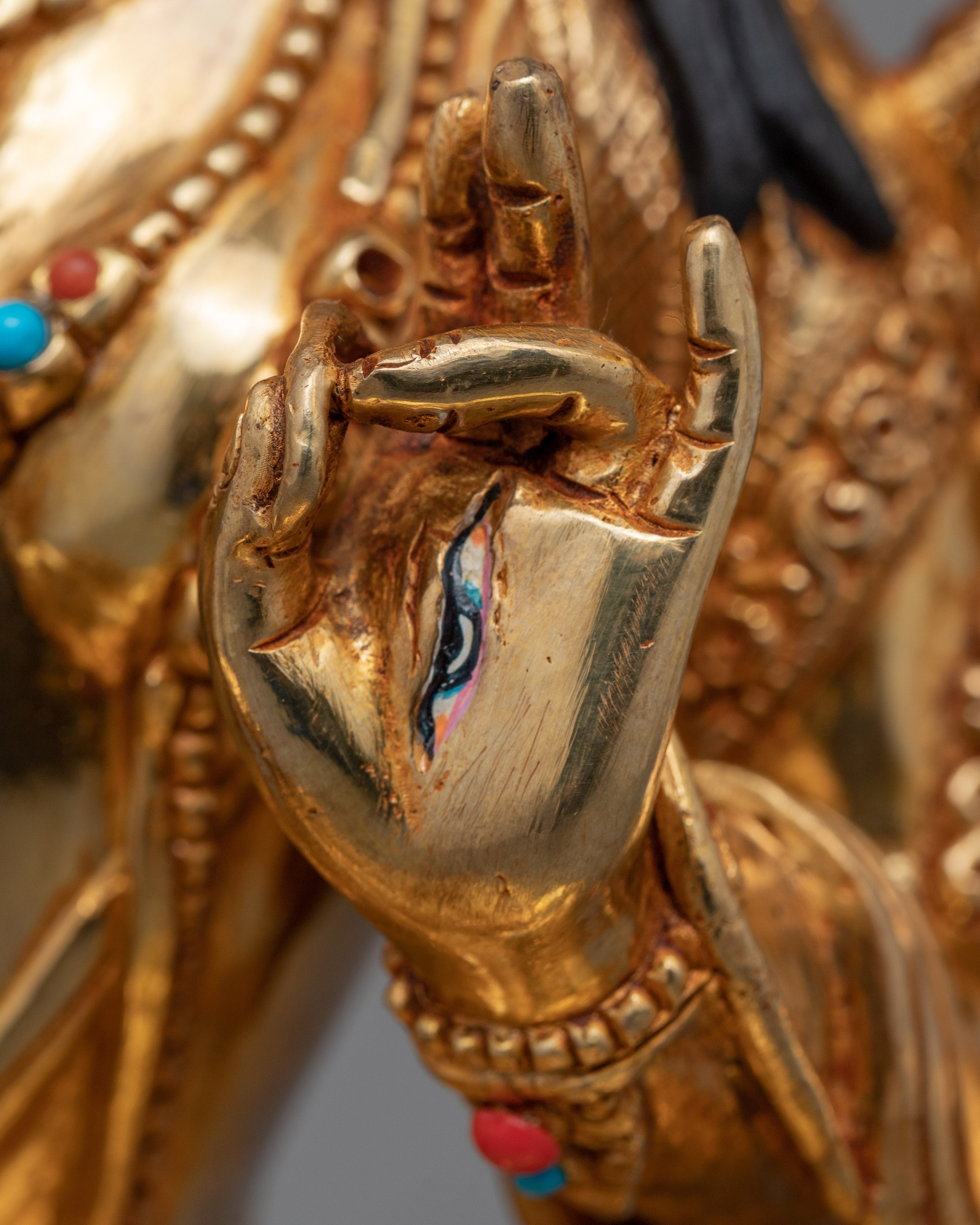 Tibetan White Tara Statue for Meditation | Himalayan Buddhist Art