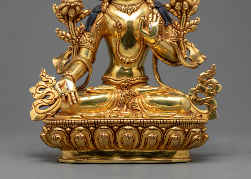 White Tara Statue | Deity Of Compassion, Long Life And Healing