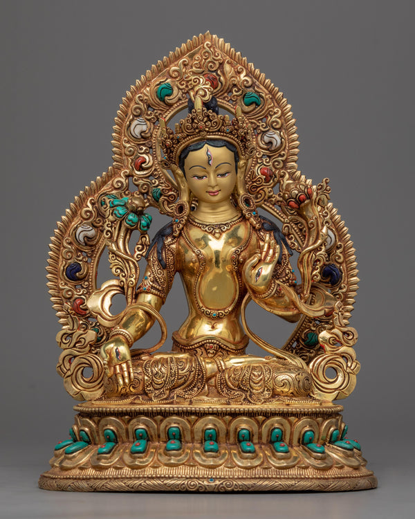 White Tara Statue 