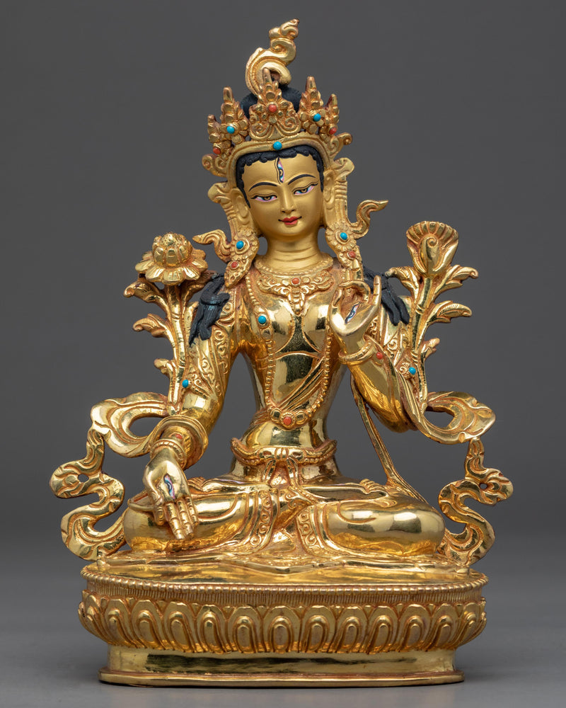 White Tara Female Buddha Statue