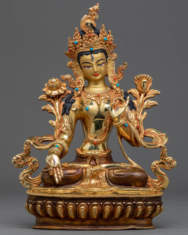 Buddhist White Tara Statue