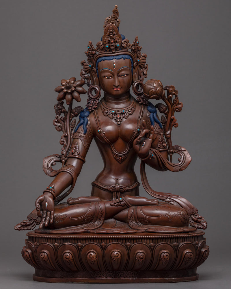 Goddess White Tara Sculpture