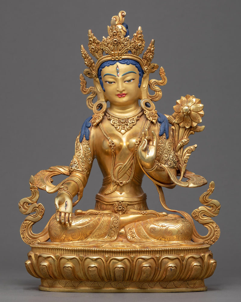 The White Tara Statue