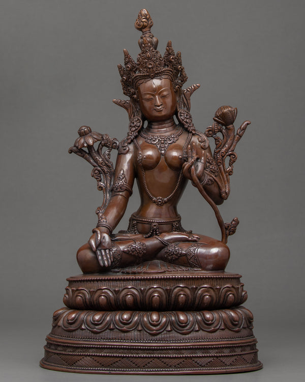 Great Mother White Tara Sculpture 