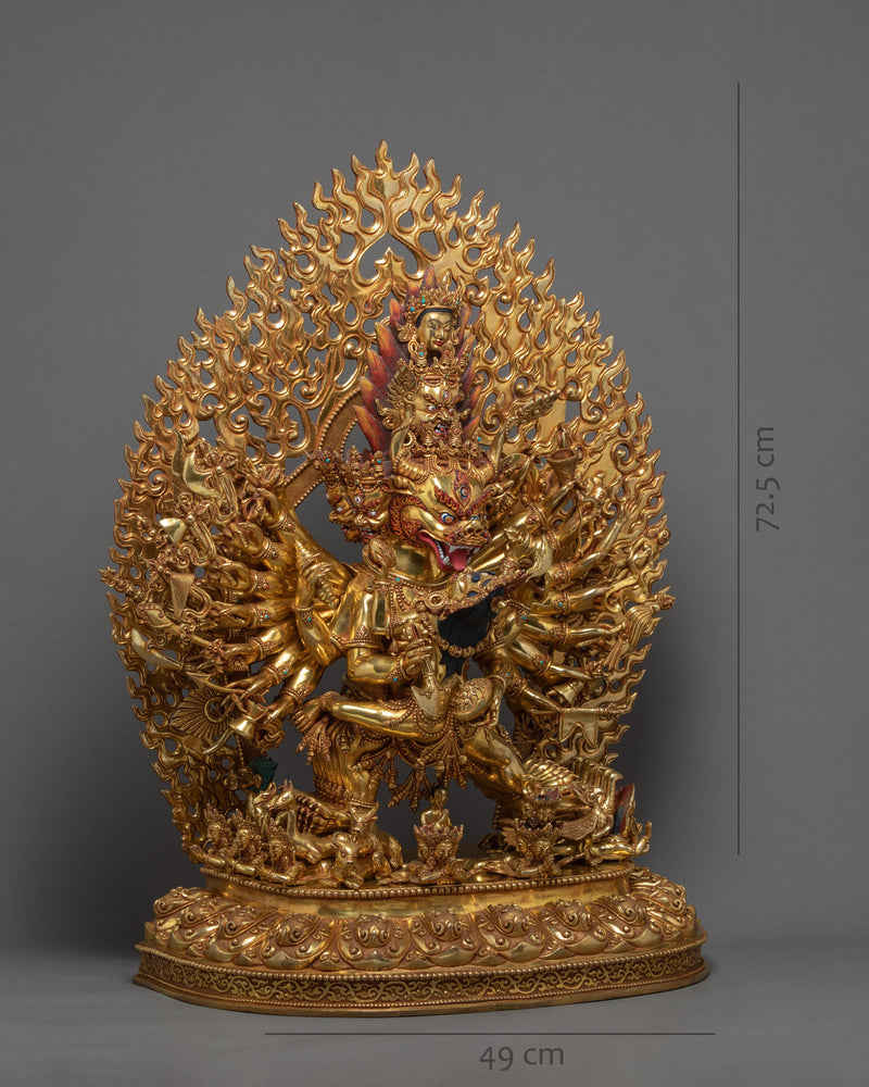 Yamantaka Statue | Wrathful Form Of Manjushri
