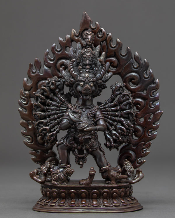 Yamantaka Sculpture