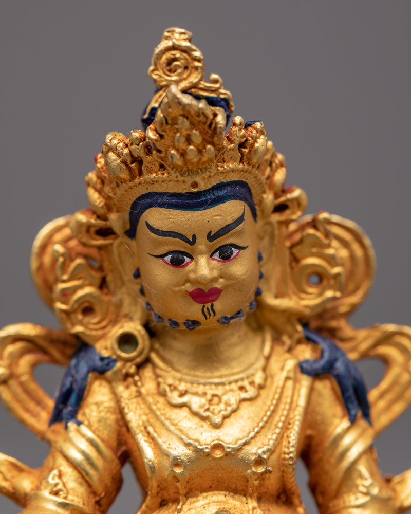 Electroplated Dzambhala Statue | God of Wealth and Prosperity