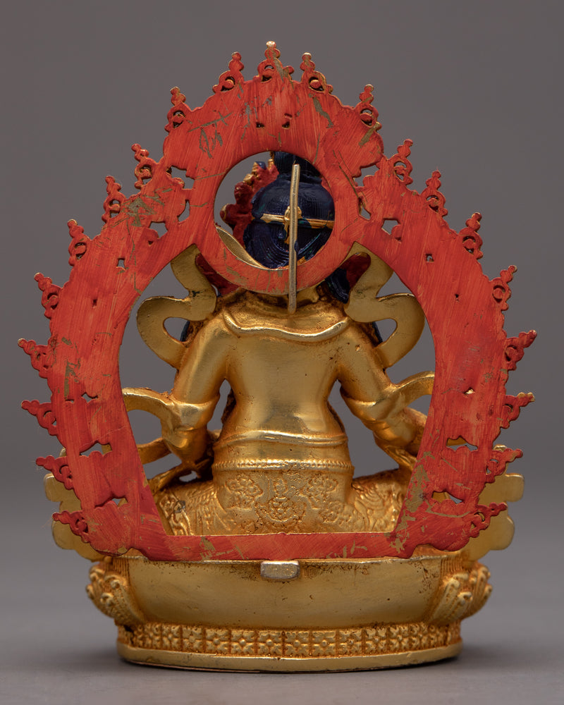 Electroplated Dzambhala Statue | God of Wealth and Prosperity