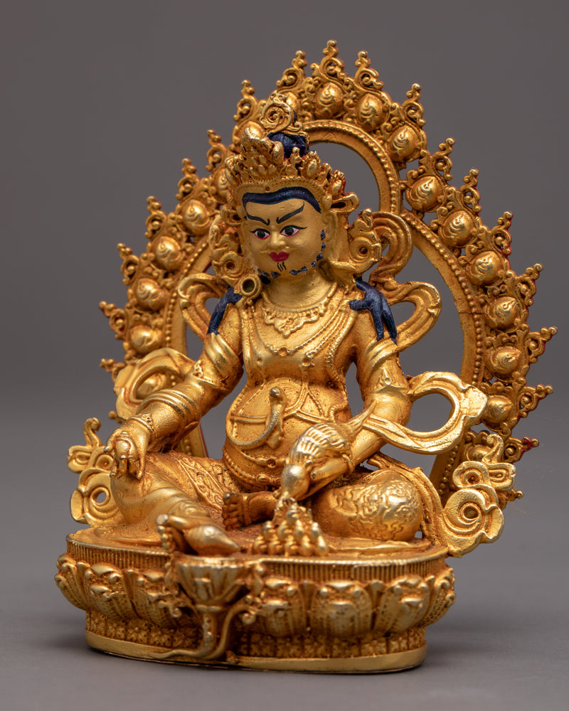 Electroplated Dzambhala Statue | God of Wealth and Prosperity