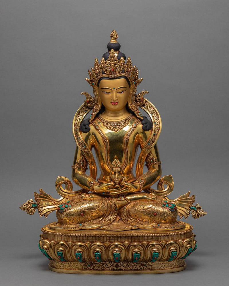 Amitayus Buddha Art Statue 
