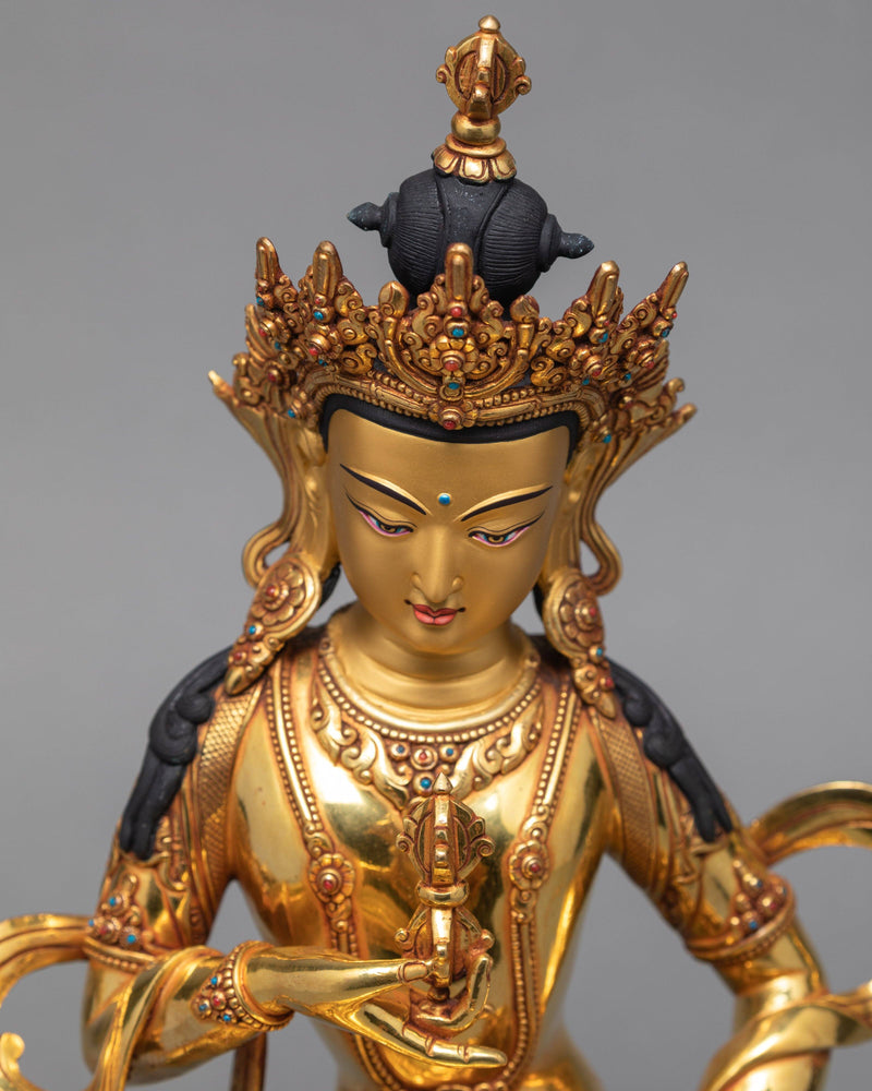 Vajrasattva | Dorje Sempa Gold Statue